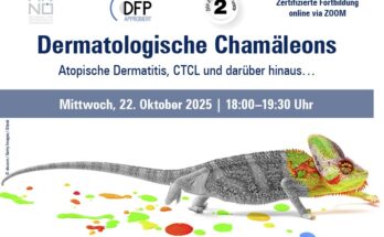 Einladung DFP-Webinar Dermatologische Chamäleons am 22.10.2025